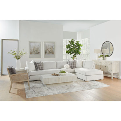 Stitch & Hand - Upholstery Transitional Clara Modular Right-Facing Chaise