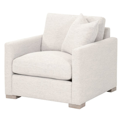 Stitch & Hand - Upholstery Transitional Clara Slim Arm Sofa Chair