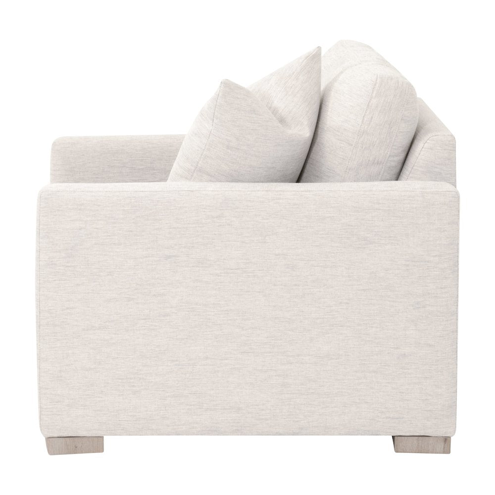 Stitch & Hand - Upholstery Transitional Clara Slim Arm Sofa Chair