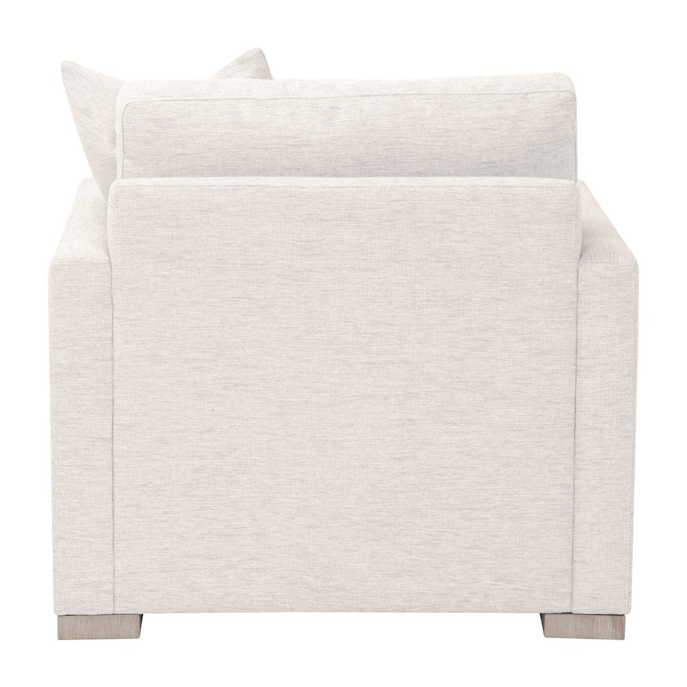 Stitch & Hand - Upholstery Transitional Clara Slim Arm Sofa Chair