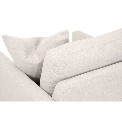 Stitch & Hand - Upholstery Transitional Clara Slim Arm Sofa Chair