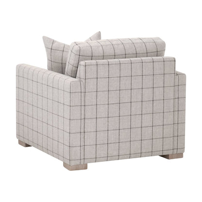 Stitch & Hand - Upholstery Transitional Clara Slim Arm Sofa Chair