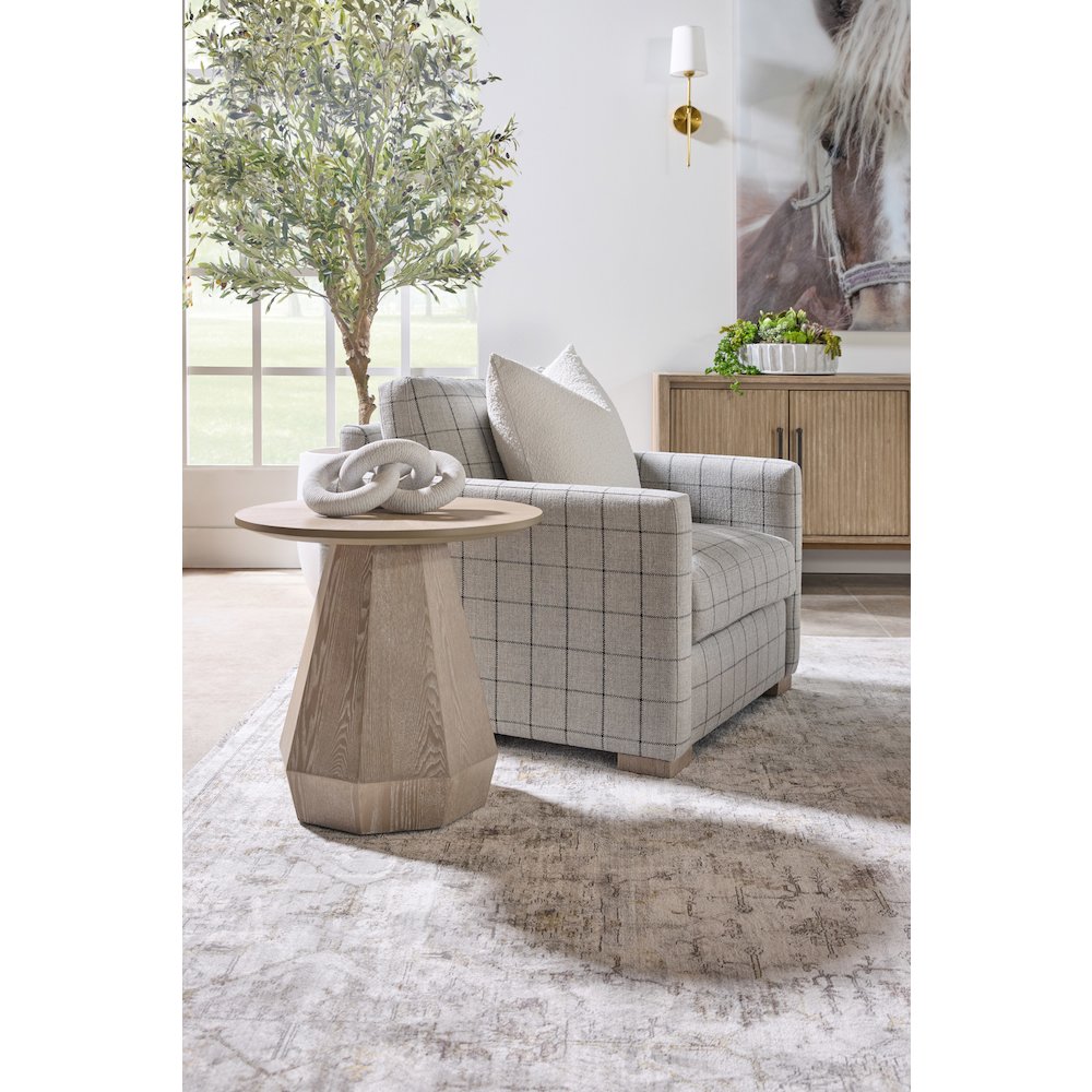 Stitch & Hand - Upholstery Transitional Clara Slim Arm Sofa Chair