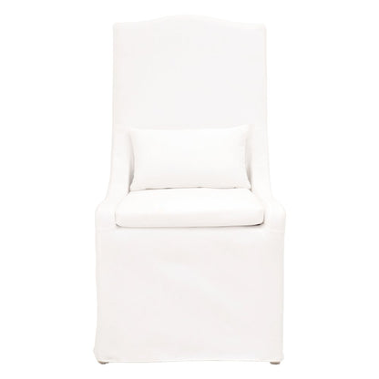 Essentials Transitional Colette Slipcover Dining Chair, Set of 2