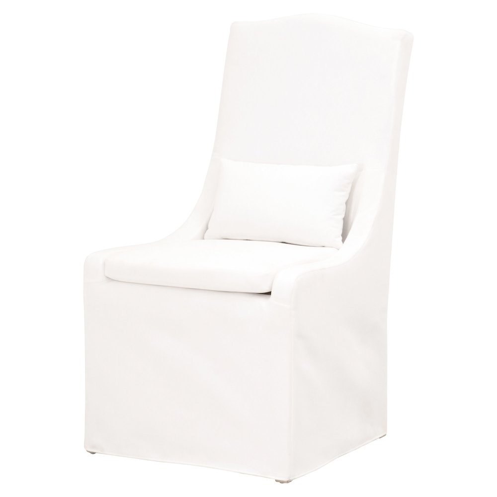 Essentials Transitional Colette Slipcover Dining Chair, Set of 2