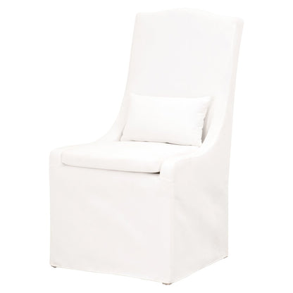 Essentials Transitional Colette Slipcover Dining Chair, Set of 2