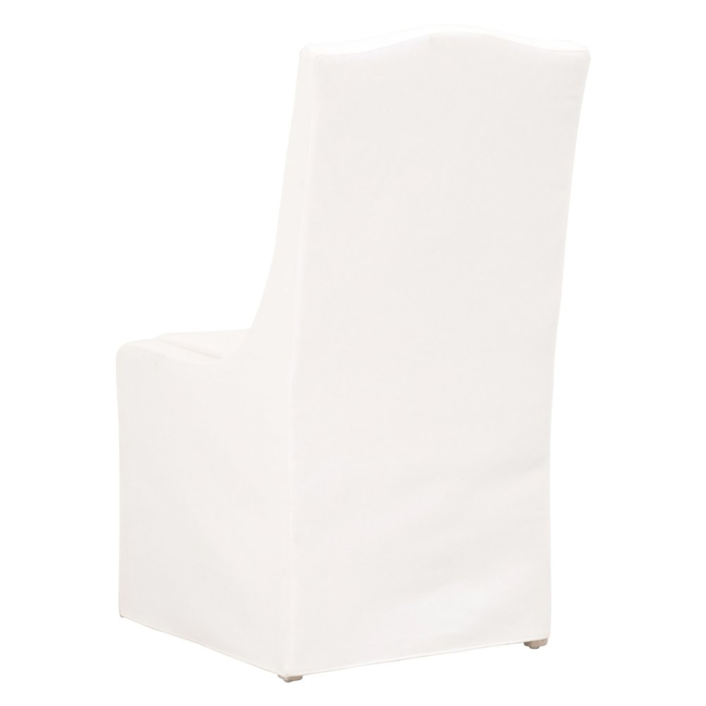 Essentials Transitional Colette Slipcover Dining Chair, Set of 2