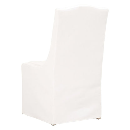 Essentials Transitional Colette Slipcover Dining Chair, Set of 2