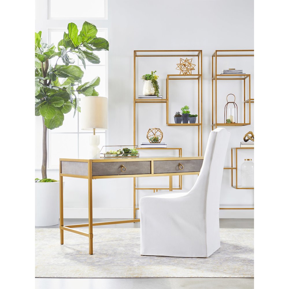 Essentials Transitional Colette Slipcover Dining Chair, Set of 2