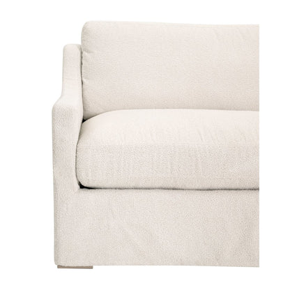 Transitional Colin Outdoor 94" Slope Arm Slipcover Sofa