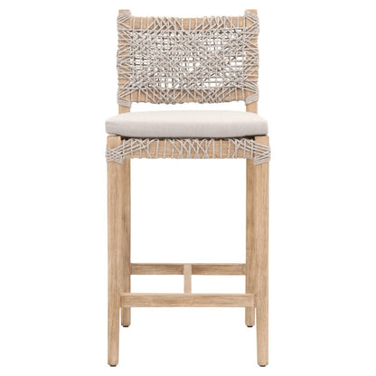 Woven Transitional Costa Counter Stool