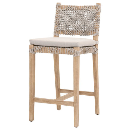 Woven Transitional Costa Counter Stool