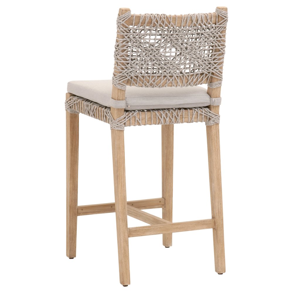Woven Transitional Costa Counter Stool
