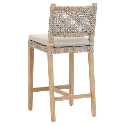 Woven Transitional Costa Counter Stool