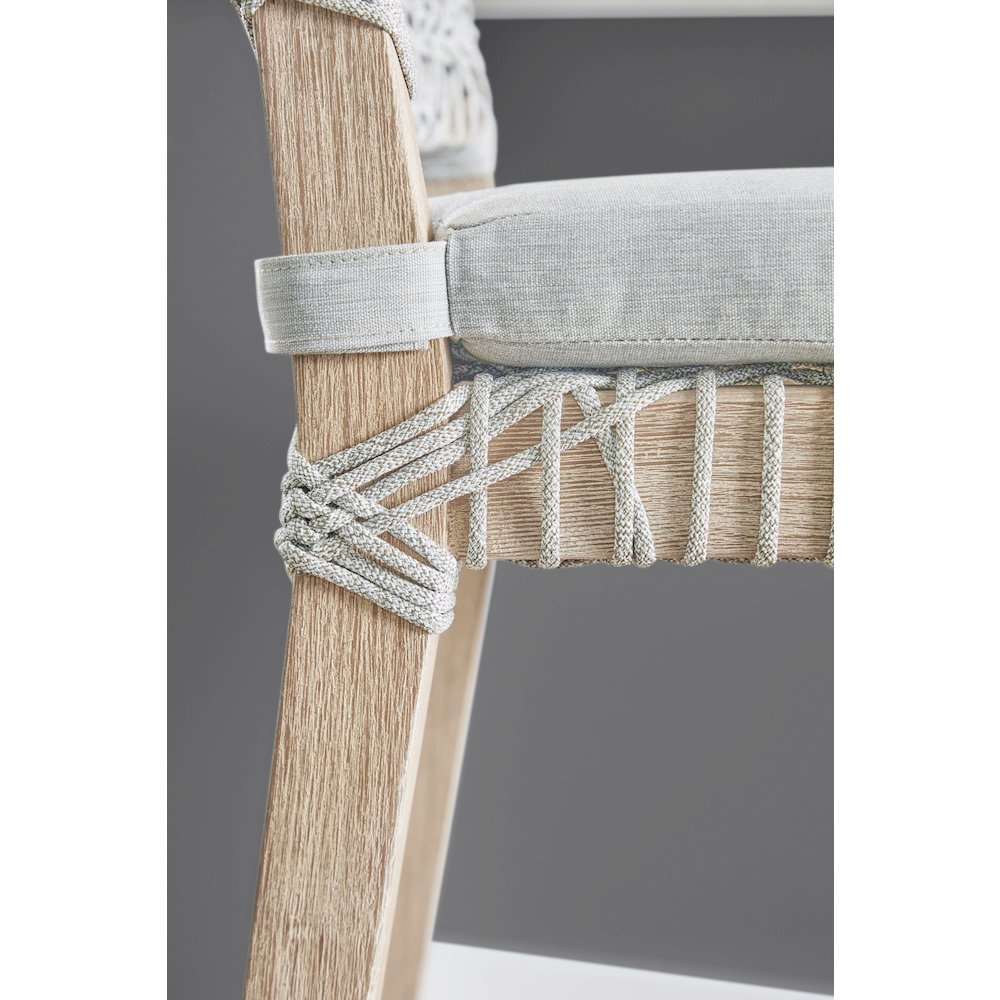Woven Transitional Costa Counter Stool