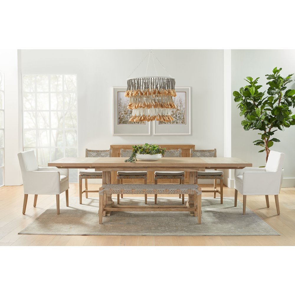 Woven Transitional Costa Dining Chair, Set of 2