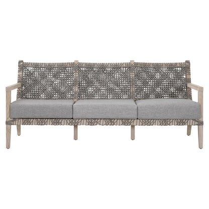 Woven - Outdoor  Transitional Costa Outdoor 77" Sofa