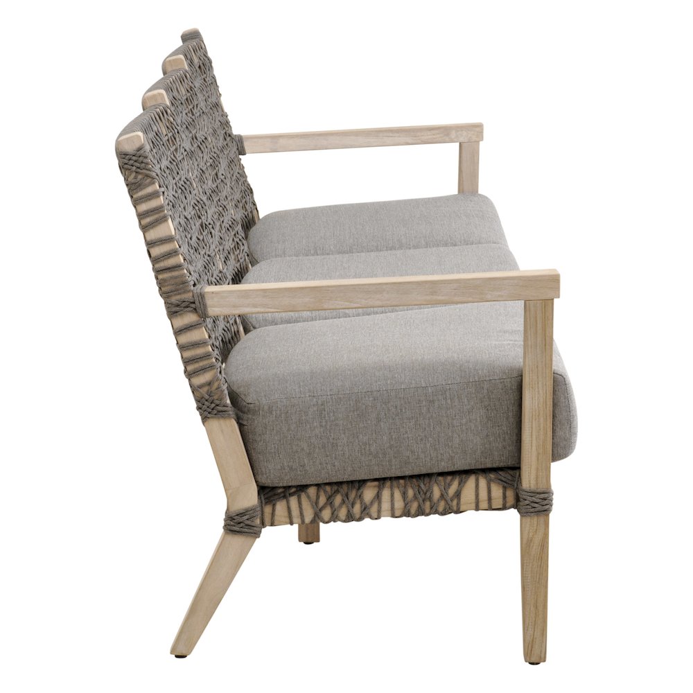 Woven - Outdoor  Transitional Costa Outdoor 77" Sofa