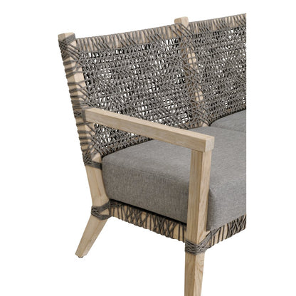 Woven - Outdoor  Transitional Costa Outdoor 77" Sofa