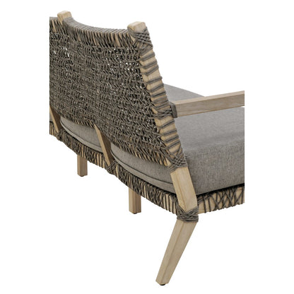 Woven - Outdoor  Transitional Costa Outdoor 77" Sofa