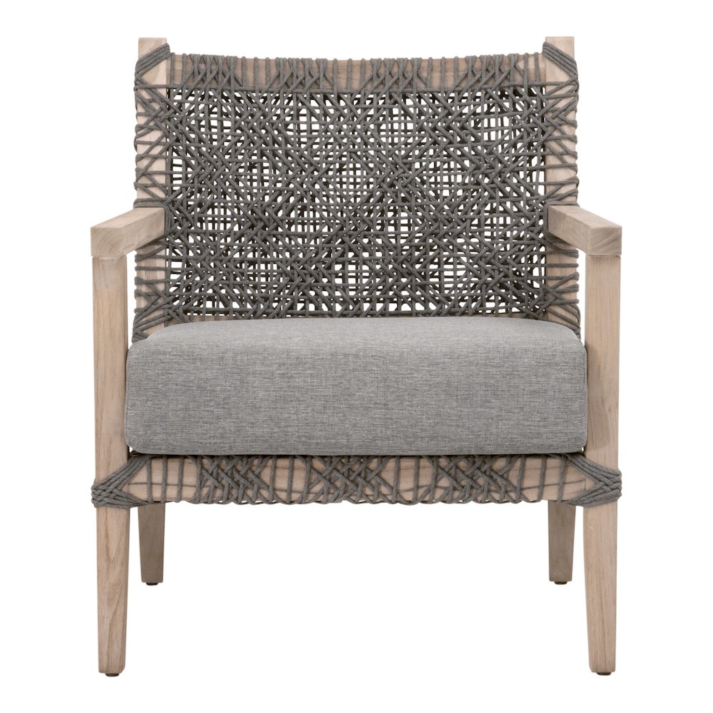 Woven - Outdoor  Transitional Costa Outdoor Club Chair