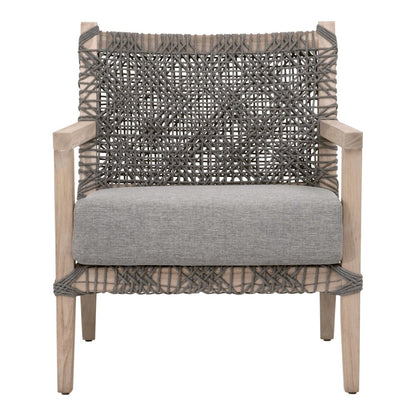 Woven - Outdoor  Transitional Costa Outdoor Club Chair