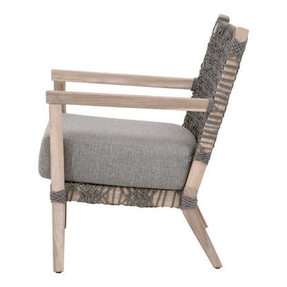 Woven - Outdoor  Transitional Costa Outdoor Club Chair