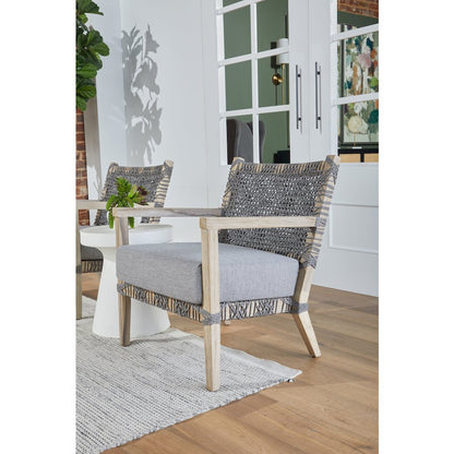 Woven - Outdoor  Transitional Costa Outdoor Club Chair