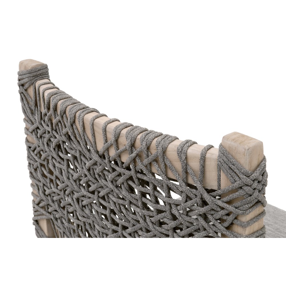 Woven - Outdoor  Transitional Costa Outdoor Counter Stool