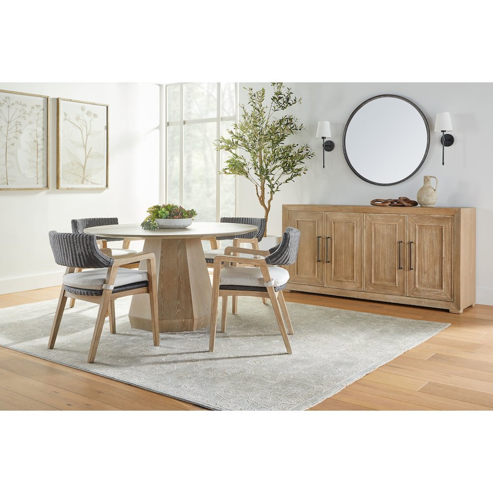 Traditions Transitional Coulter 54" Round Dining Table