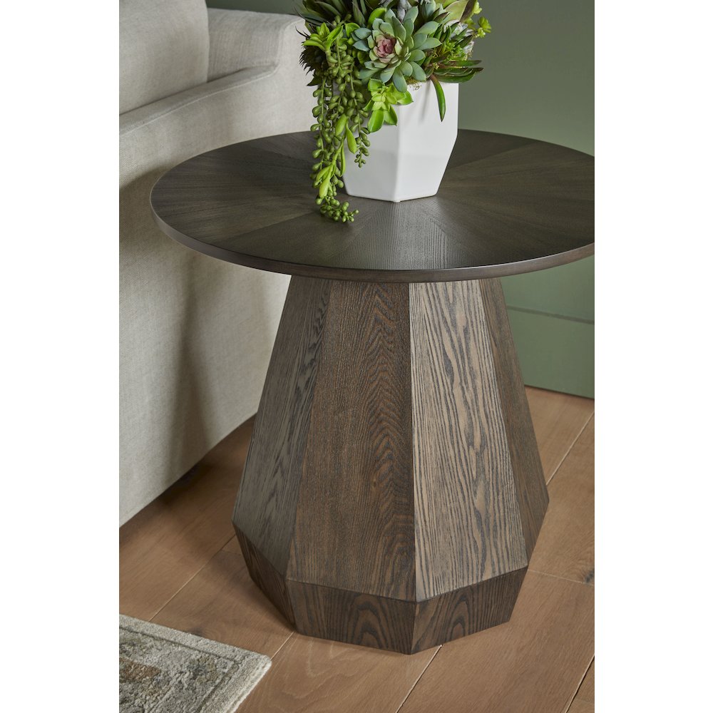 Traditions Transitional Coulter End Table
