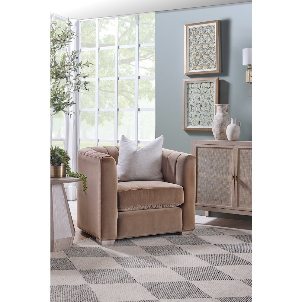 Traditions Transitional Coulter End Table