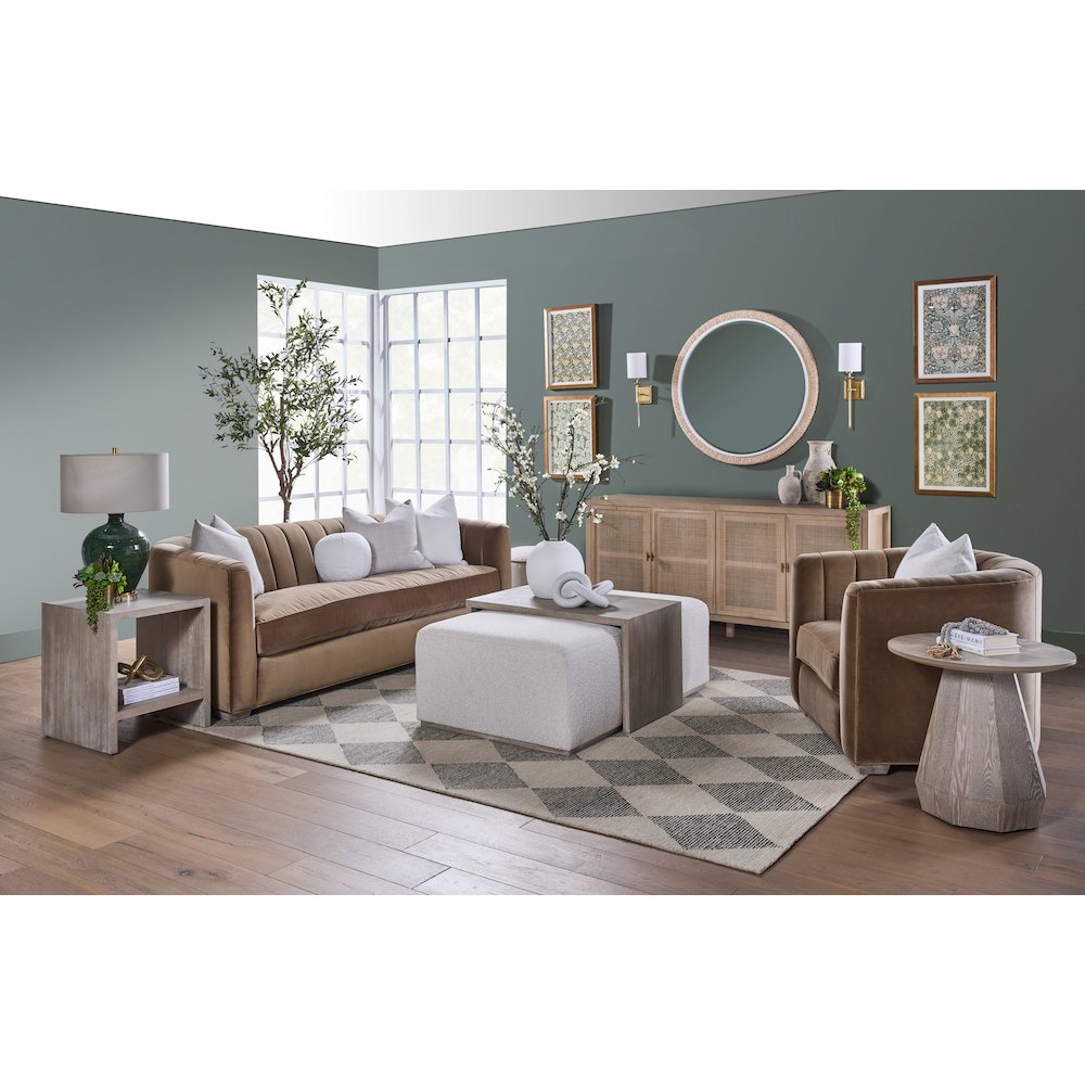 Traditions Transitional Coulter End Table