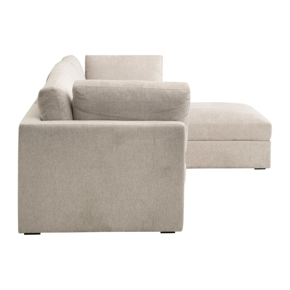 Stitch & Hand - Upholstery Transitional Daley Modular Armless Chair