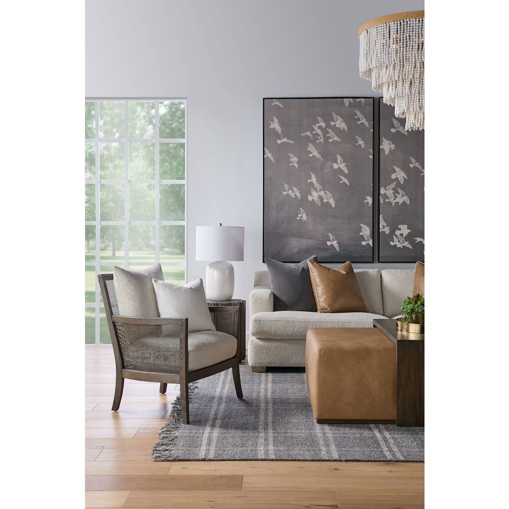 Stitch & Hand - Upholstery Transitional Dean 92" California Casual Sofa