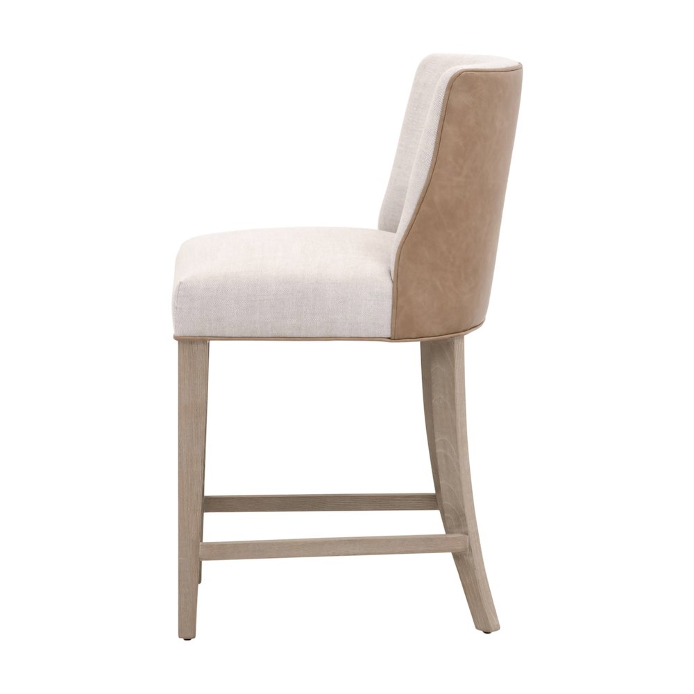 Essentials Transitional Duet Counter Stool