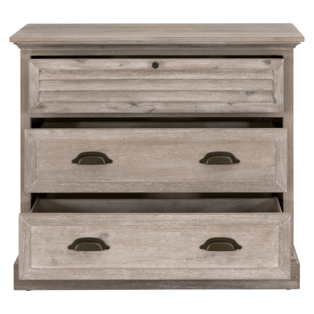 Traditions Transitional Eden 3-Drawer Nightstand