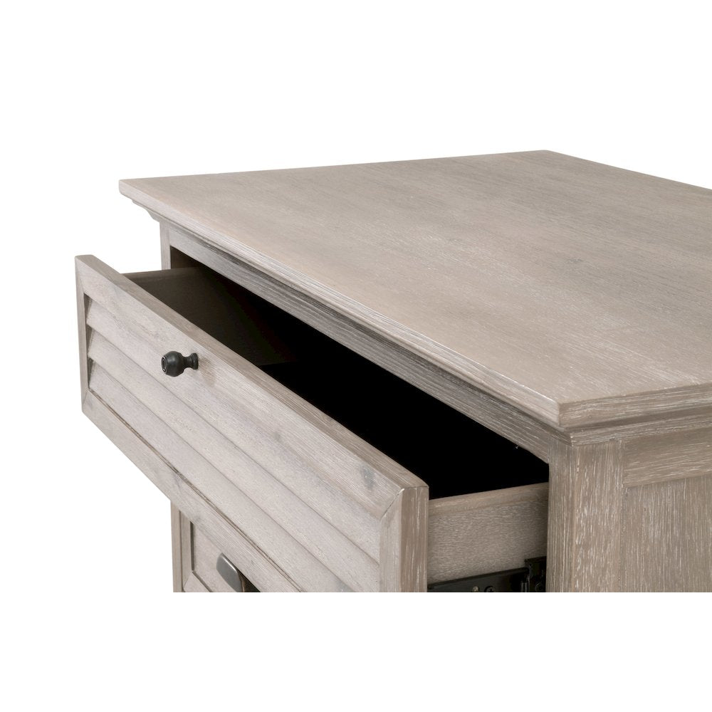 Traditions Transitional Eden 3-Drawer Nightstand