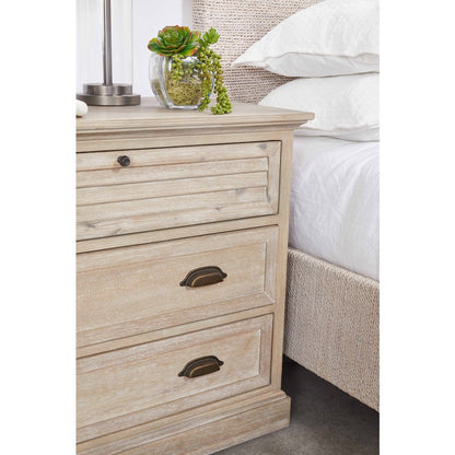 Traditions Transitional Eden 3-Drawer Nightstand