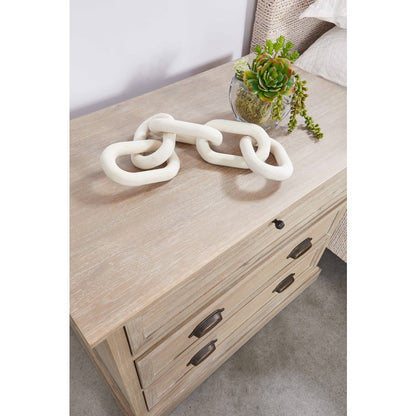 Traditions Transitional Eden 3-Drawer Nightstand