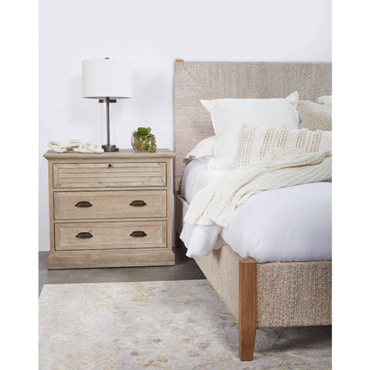 Traditions Transitional Eden 3-Drawer Nightstand