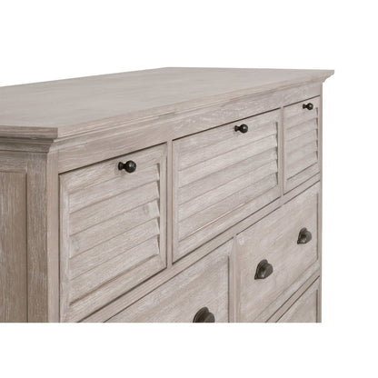 Traditions Transitional Eden 7-Drawer Media Dresser