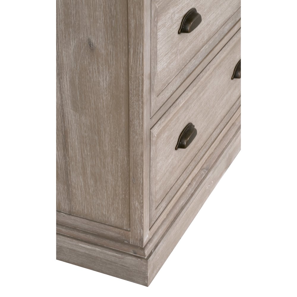 Traditions Transitional Eden 7-Drawer Media Dresser