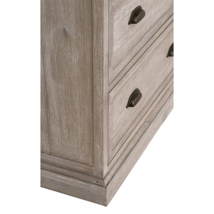 Traditions Transitional Eden 7-Drawer Media Dresser