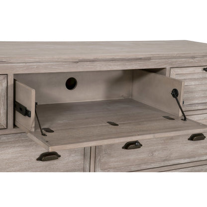 Traditions Transitional Eden 7-Drawer Media Dresser