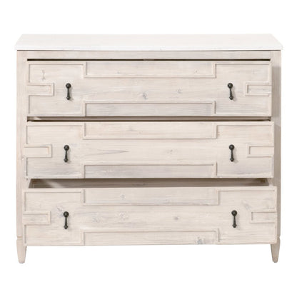 Bella Antique Transitional Emerie Entry Cabinet