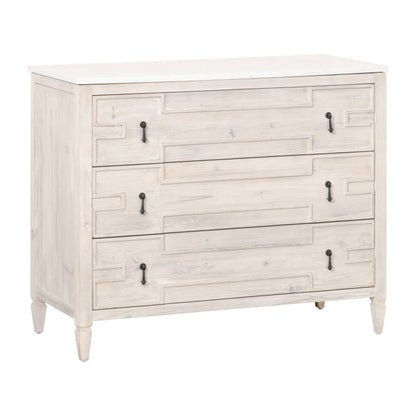 Bella Antique Transitional Emerie Entry Cabinet