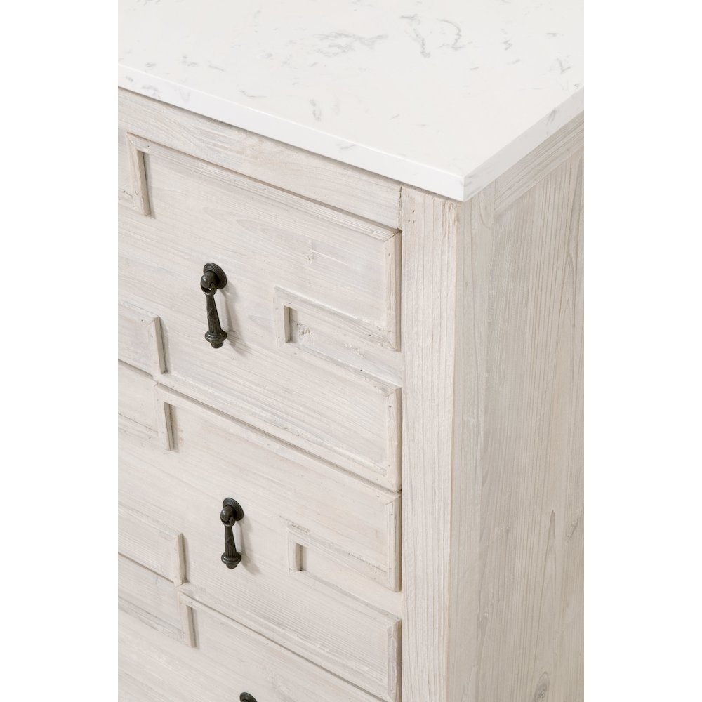 Bella Antique Transitional Emerie Entry Cabinet