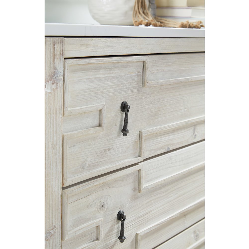 Bella Antique Transitional Emerie Entry Cabinet