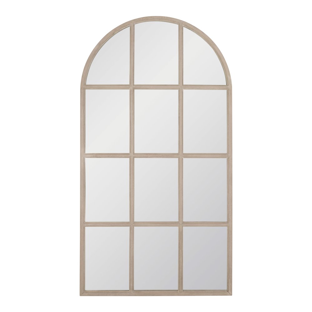 Stitch & Hand - Dining & Bedroom Transitional Grid Arched Mirror